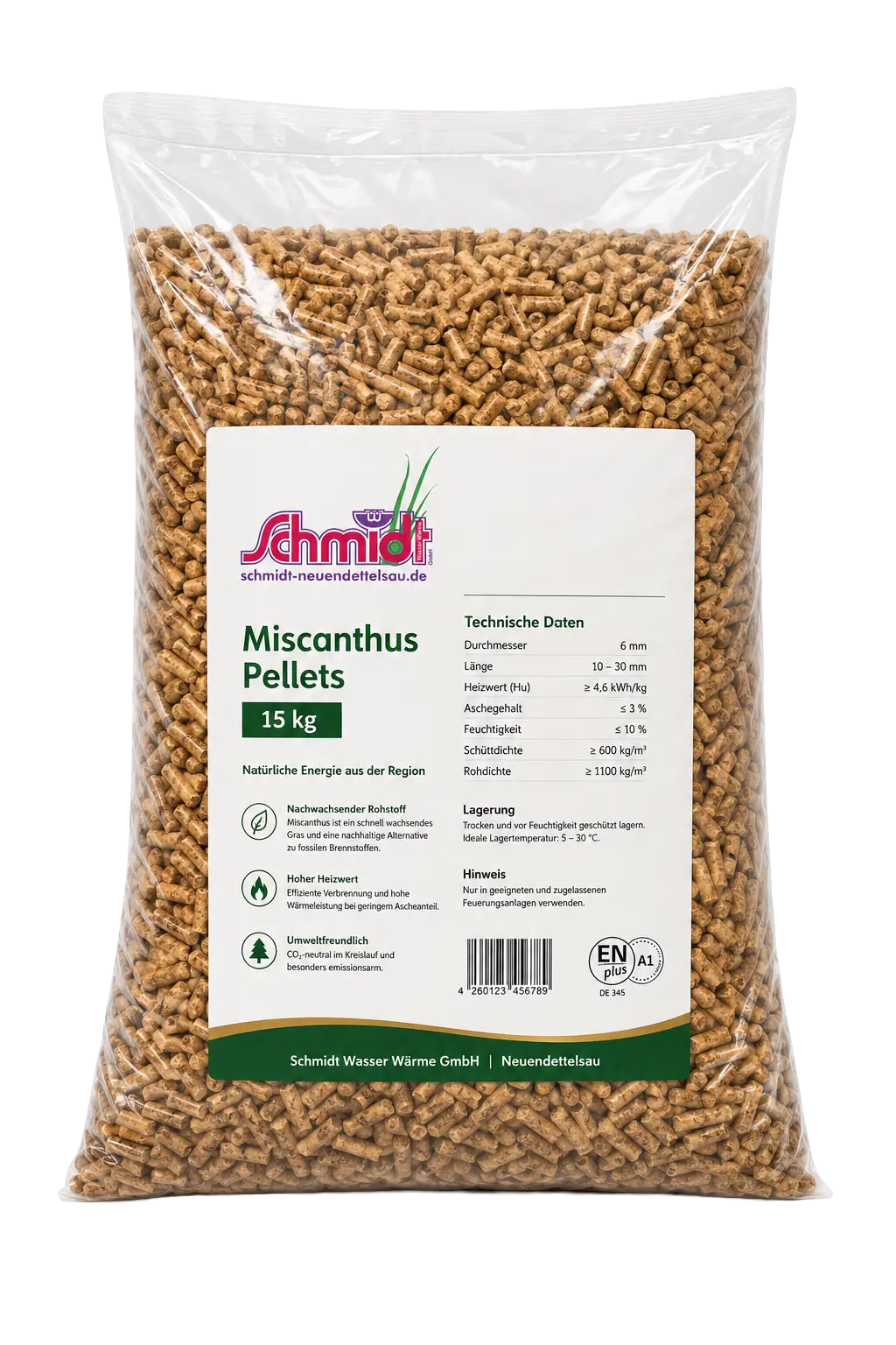 Miscanthus Pellets